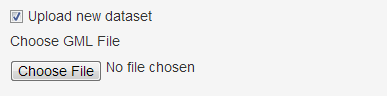 Uploading new data